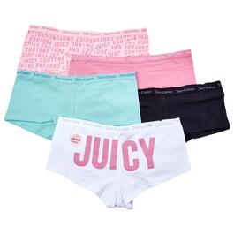 Juniors Juicy Couture 5pk. Boyshort Panties JC7530-5PKFX
