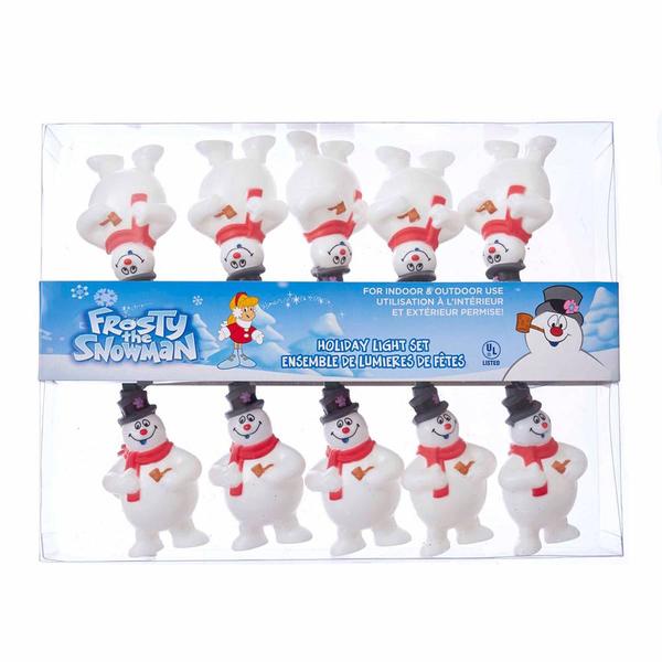Kurt S. Adler 10-Light Frosty the Snowman Light Set