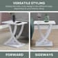 Convenience Concepts Newport Criss-Cross Chairside End Table - image 8