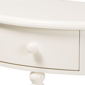 Baxton Studio Raynera Bobbin-Leg Demilune Console Table - image 6