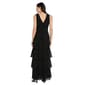 Womens R&M Richards Sleeveless Tier Beaded Trim Gown - image 2