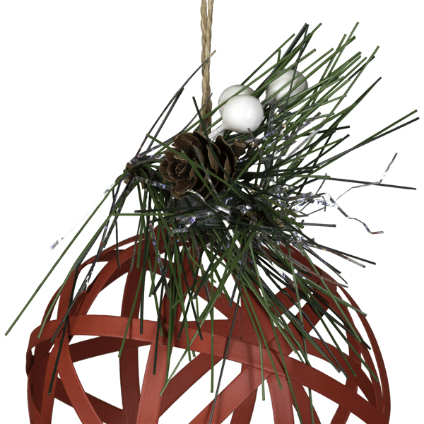 Northlight Hollow Metal Christmas Ball Ornament