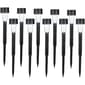 Northlight Seasonal Solar Powered LED Pathway Markers - Set of 10 - image 1