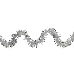 Northlight 50ft. Silver Boa Wide Cut Tinsel Christmas Garland