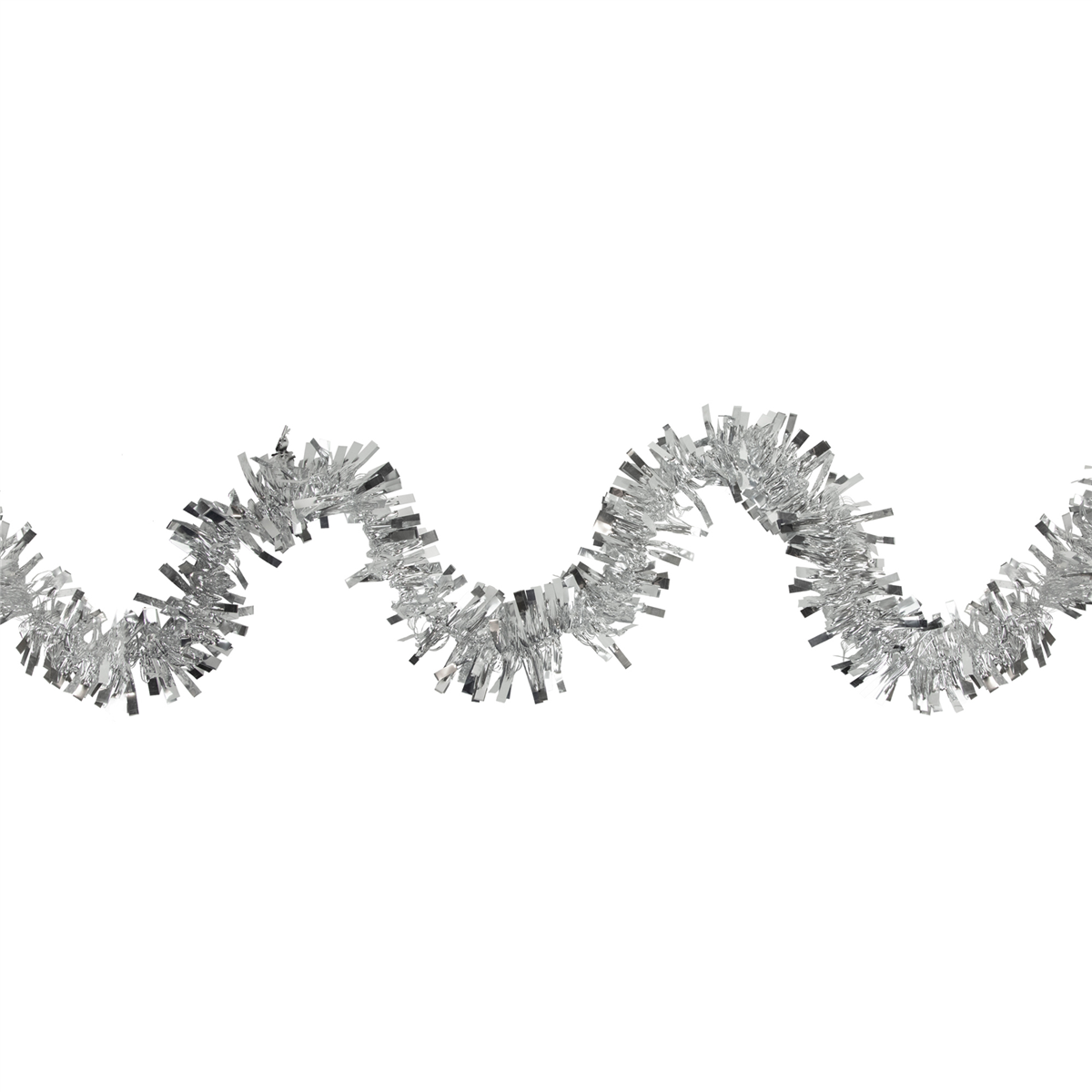Northlight 50ft. Silver Boa Wide Cut Tinsel Christmas Garland