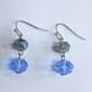 Ashley Cooper(tm) Silver-Tone Fish Hoop Double Drop Earrings - image 1