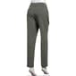 Plus Size Kasper Fly Front Slim Straight Leg Dress Pants - image 2
