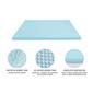 Bodipedic&#8482; 2.5in. Gel-Infused Memory Foam Mattress Topper - image 2