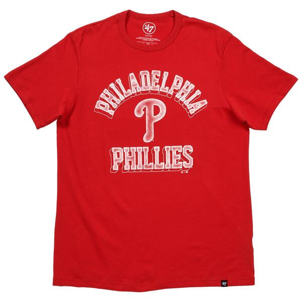 Mens '47 Brand Phillies Unmatched Franklin Short Sleeve Tee - image 