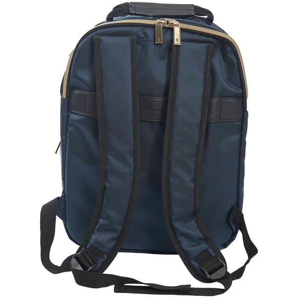 Kenneth Cole® Reaction™ Quilted Black &amp; Gold Backpack