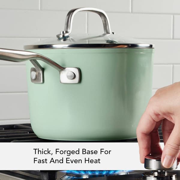 KitchenAid 3qt. Hard Anodized Ceramic Nonstick Saucepan with Lid