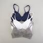 Womens Nautica 3pk. Padded Strap Wire-Free Bras NT5104-3PKD - image 1