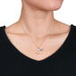 Diamond Classics&#8482; Double Butterfly Necklace - image 4