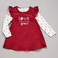 Baby Girl (12-18M) Rene Rofe(R) Corduroy Jumper Dress - image 1