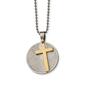 Mens Gentlemen's Classics&#40;tm&#41; Gold Plated Lords Prayer Necklace - image 1