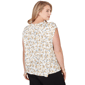 Plus Size Emaline Key Items Cap Sleeve Floral & Birds Blouse - image 1