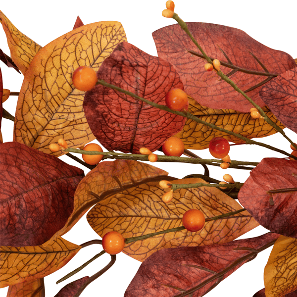 Northlight 5ft. Artificial Leaves Fall Harvest Garland