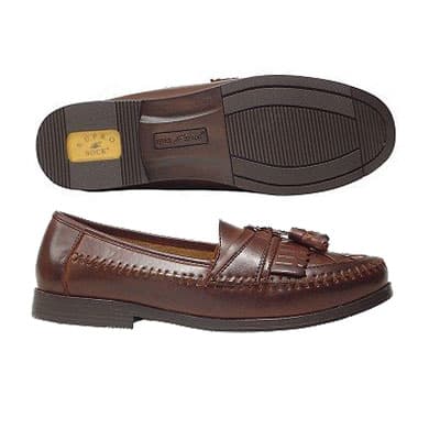 Mens Deer Stags&#174; Herman Loafers - Dark Maple