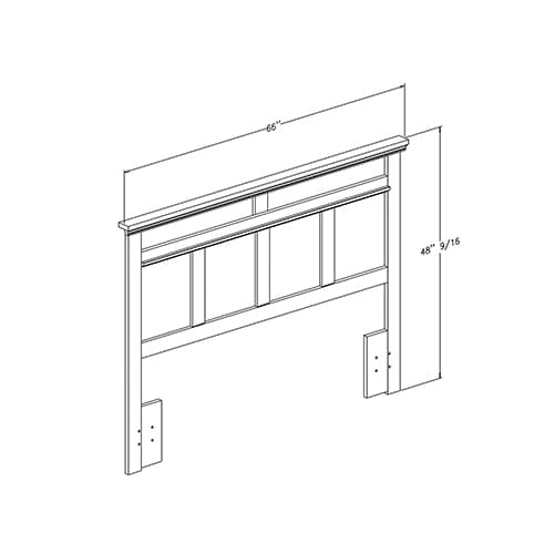South Shore Versa Full/Queen Headboard