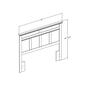 South Shore Versa Full/Queen Headboard - image 5