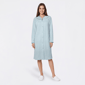 Womens Jasmine Rose Long Sleeve Double Knit Snap Robe - image 1