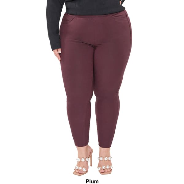 Plus Size Royalty Hyper Stretch Pull-On Jeggings