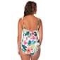 Womens Jantzen Hawaiian Sun Surplice One Piece Swimsuit - image 2