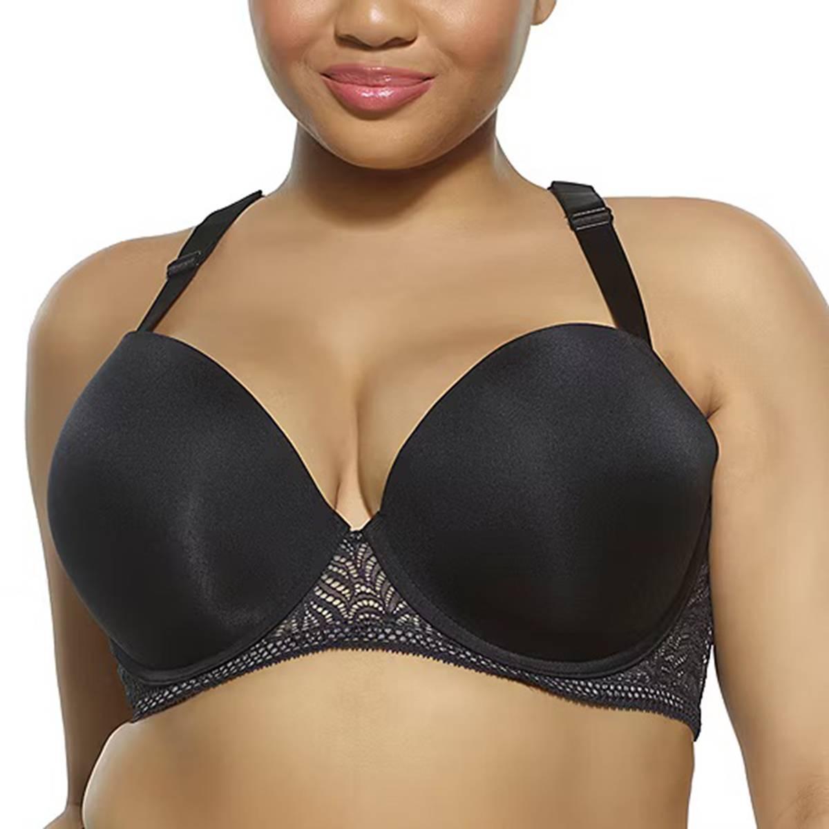 Open Video Modal for Womens Paramour Single Seamless Plunge Racerback Bra 115011