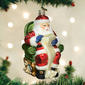 Old World Christmas Santa Checking His List Ornament - image 2