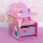 Delta Children Peppa Pig Chair Desk with Storage Bin - image 2