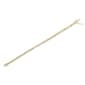 Haus of Brilliance 14kt. Yellow Gold S-Link Tennis Bracelet - image 1
