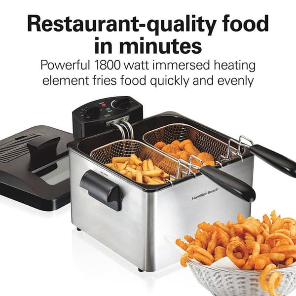 Hamilton Beach&#174; Professional-Style XL12 Cup Deep Fryer