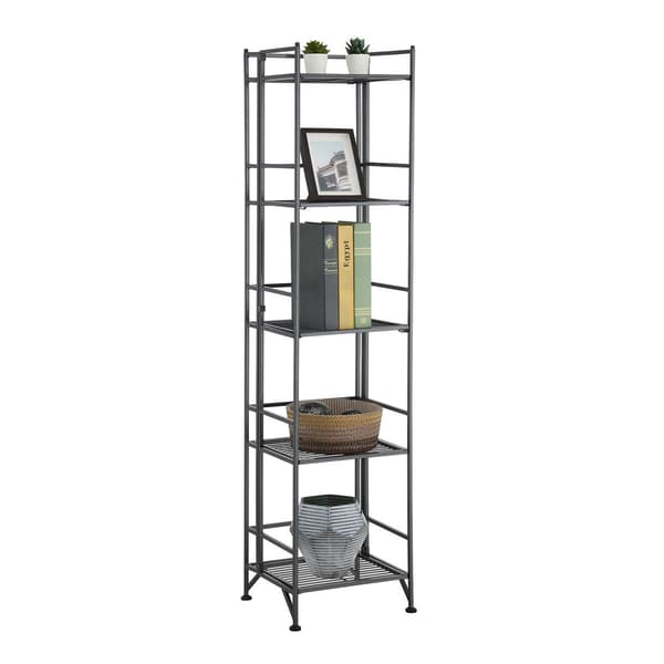 Convenience Concepts Xtra Storage 5-Tier Folding Metal Shelf