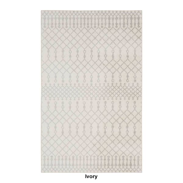 Nourison Astra Bohemian Trellis Rectangular Large Area Rug