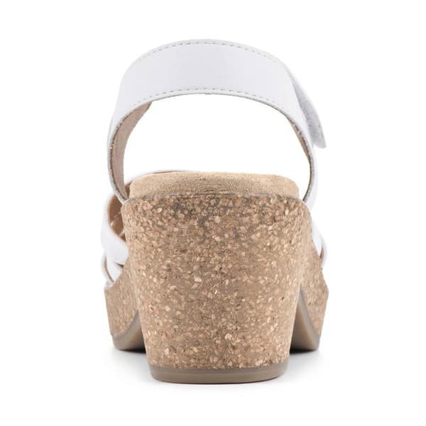 Womens White Mountain Conquer Platform Sandals