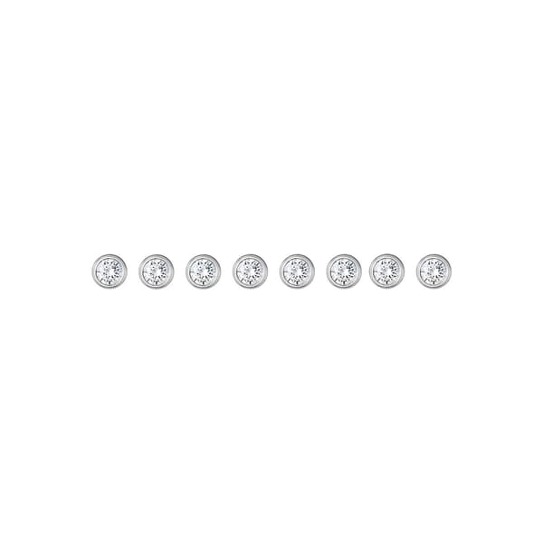 22 Gauge Stainless Steel 9pc. Nose Stud Set