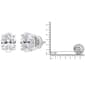 Haus of Brilliance 1ctw. Lab Grown Diamond Oval Stud Earrings - image 5
