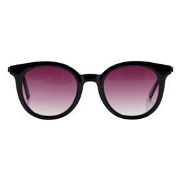 Womens O by Oscar Plastic Modern Round Sunglasses