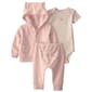 Baby Girl (3-12M) Carter''s Ig Bunny Design 3Pc Set - image 1