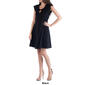 Womens 24/7 Comfort Apparel Fit & Flare Dress with Keyhole - image 3