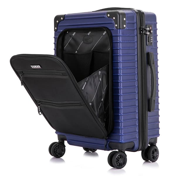 DUKAP Tour Lightweight Luggage 20in. Carry-On w/ USB port