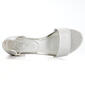 Womens Sugar Noelle Low Sling Back Sandals - Silver - image 4