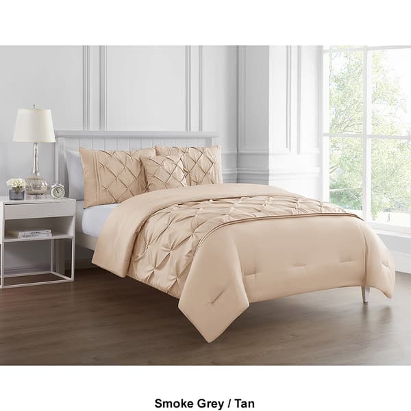 Olivia Parker® Pintuck 4pc. Comforter Set
