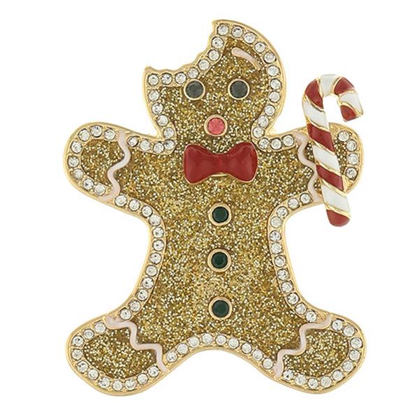 Gingerbread Man Pin - image 