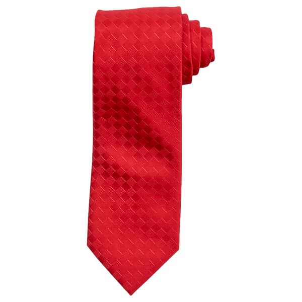 Mens John Henry® Cedar Solid Tie - image 