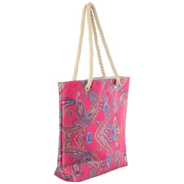 Renshun Paisley Canvas Tote