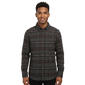 Mens Jackson Hole Flannel Shirt - Black/Burgundy - image 1