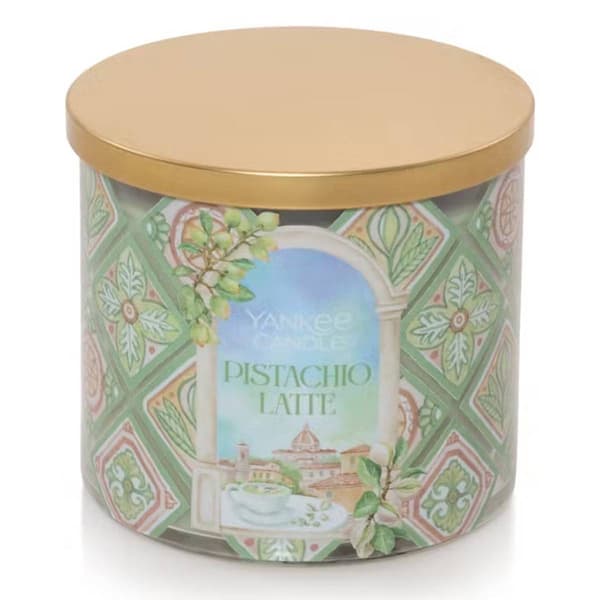 Yankee Candle&#40;R&#41; 14.5oz. Pistachio Latte 3-Wick Jar Candle - image 