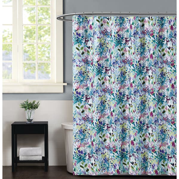 Christian Siriano Dahlia Shower Curtain - image 