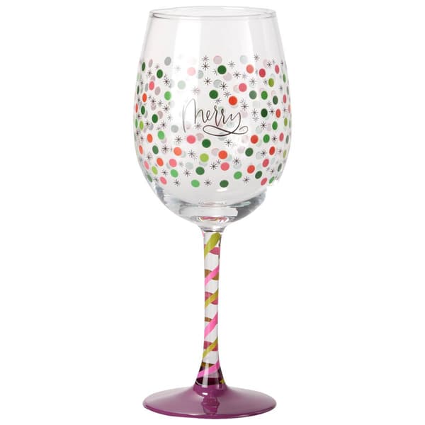 Home Essentials 15oz. Merry Goblet - image 